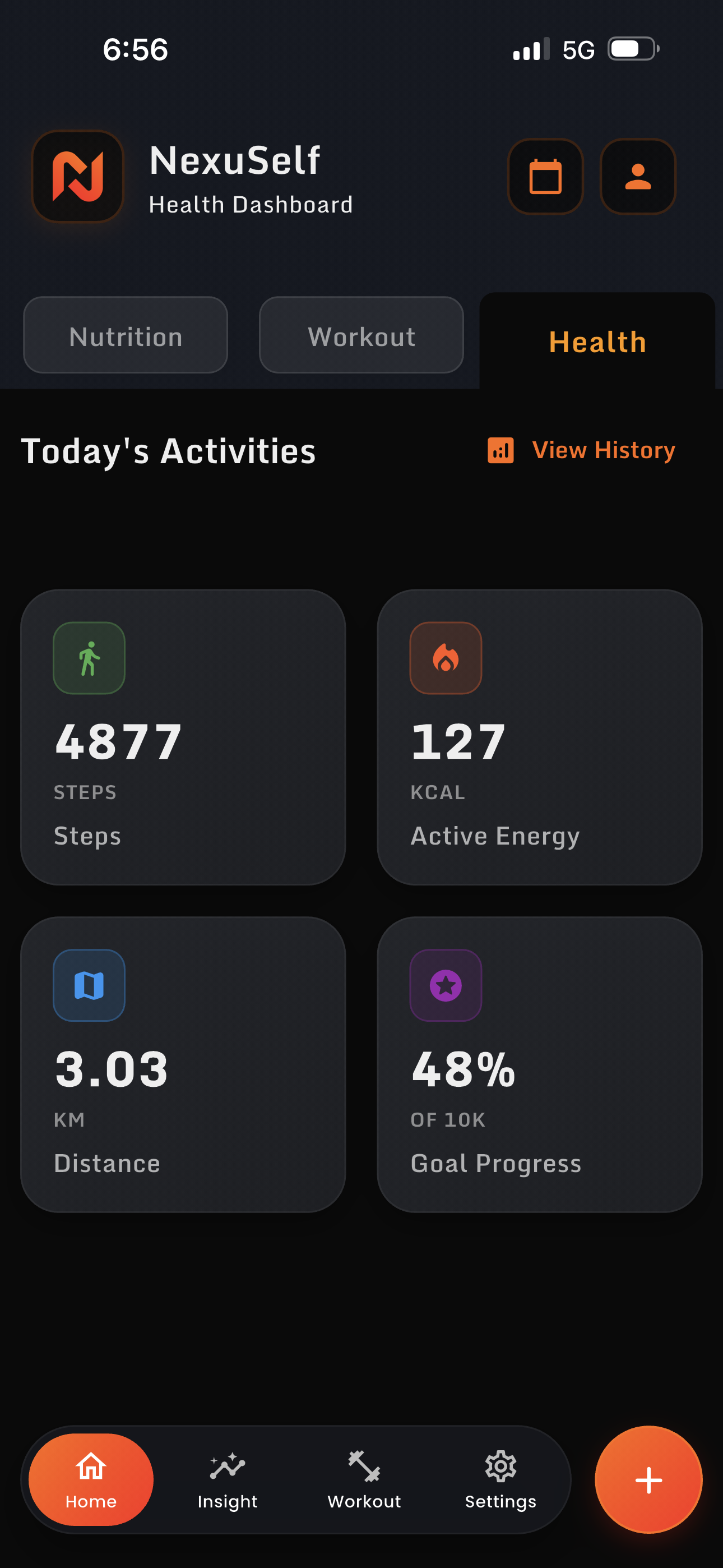 Dark Mode Screenshot